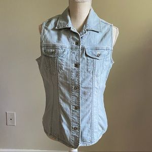 Denim Vest Light wash